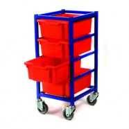 Storage Box Trolley - 1 x 4 