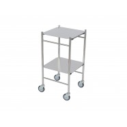 Instrument & Dressing Trolley With Flat Removable Shelves 450mm x 450mm