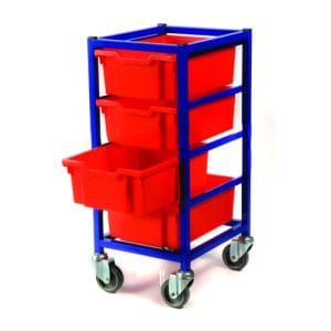 Storage Box Trolley - 1 x 4