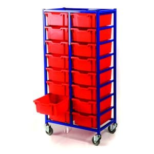Storage Box Trolley - 2 x 8