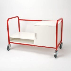 Baby Belling Cooker Trolley with Cupboard