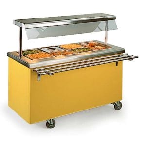 Pegasus Mobile Hotcupboard- Bain Marie Top
